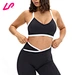 contrast sports bra